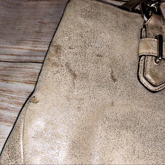 COACH Chelsea Metallic Sparkle Hobo Purse - Picture 5 of 9
